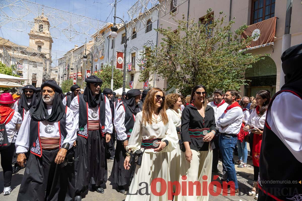 Moros y Cristianos en la mañana del dos de mayo en Caravaca