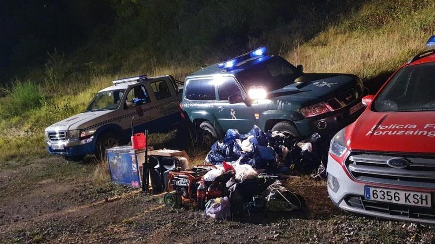 La Policía disuelve un macrobotellón en Alsasua