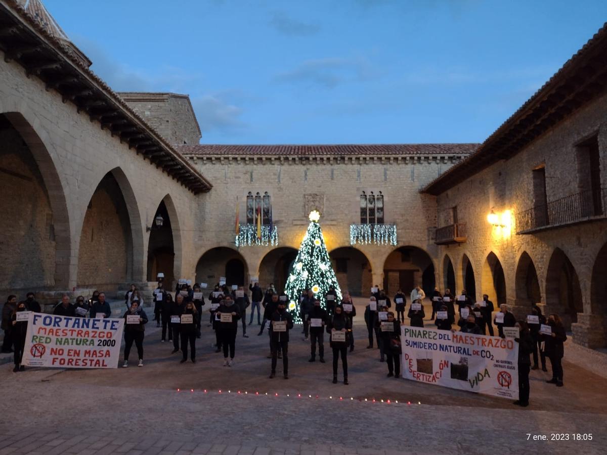 Concentración en Cantavieja.