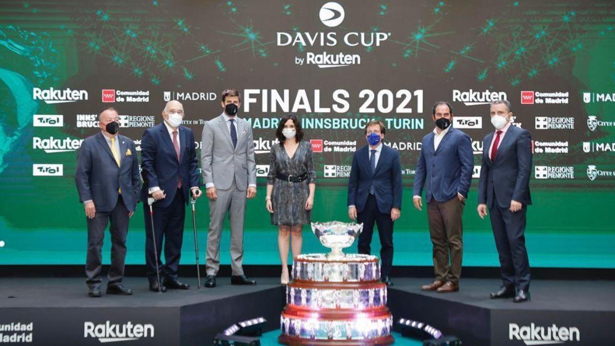 Acto de presentación de la nueva edición de la Copa Davis