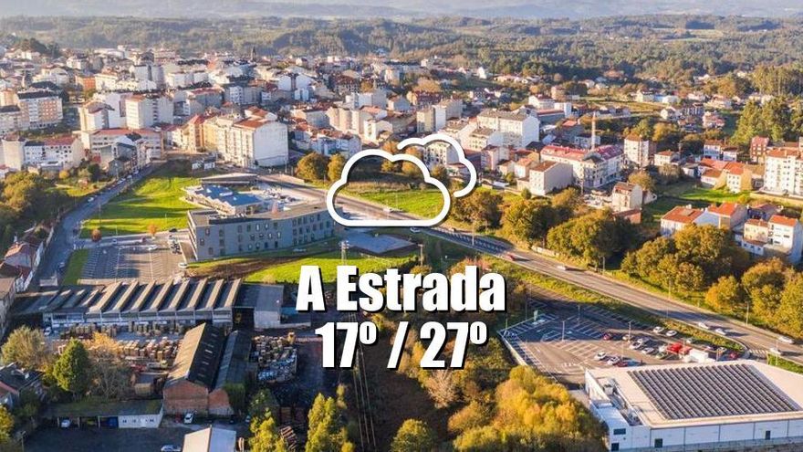 El tiempo en A Estrada: previsión meteorológica para hoy, martes 1 de julio