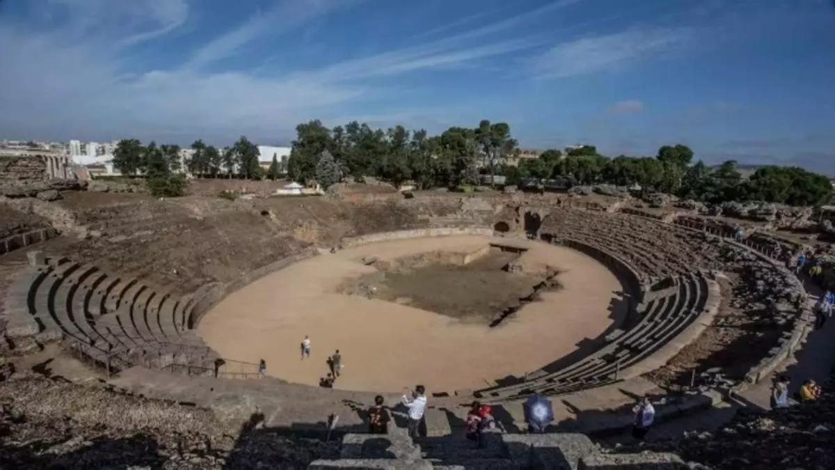 El Anfiteatro Romano de Mérida.