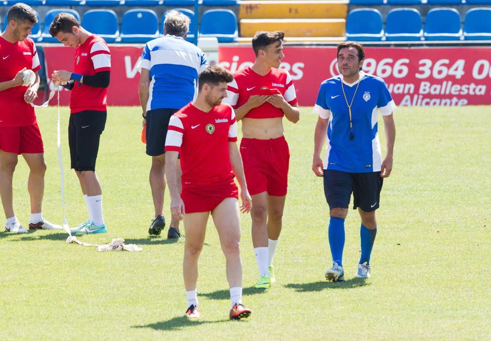 El Hércules realiza su último entrenamiento de la temporada