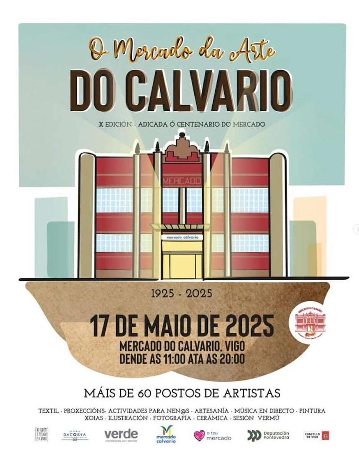 X edición del Mercado do Arte do Calvario.