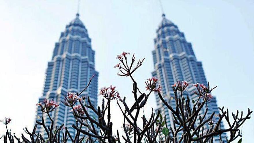 Las Torres Petronas, en Kuala Lumpur (Malasia).