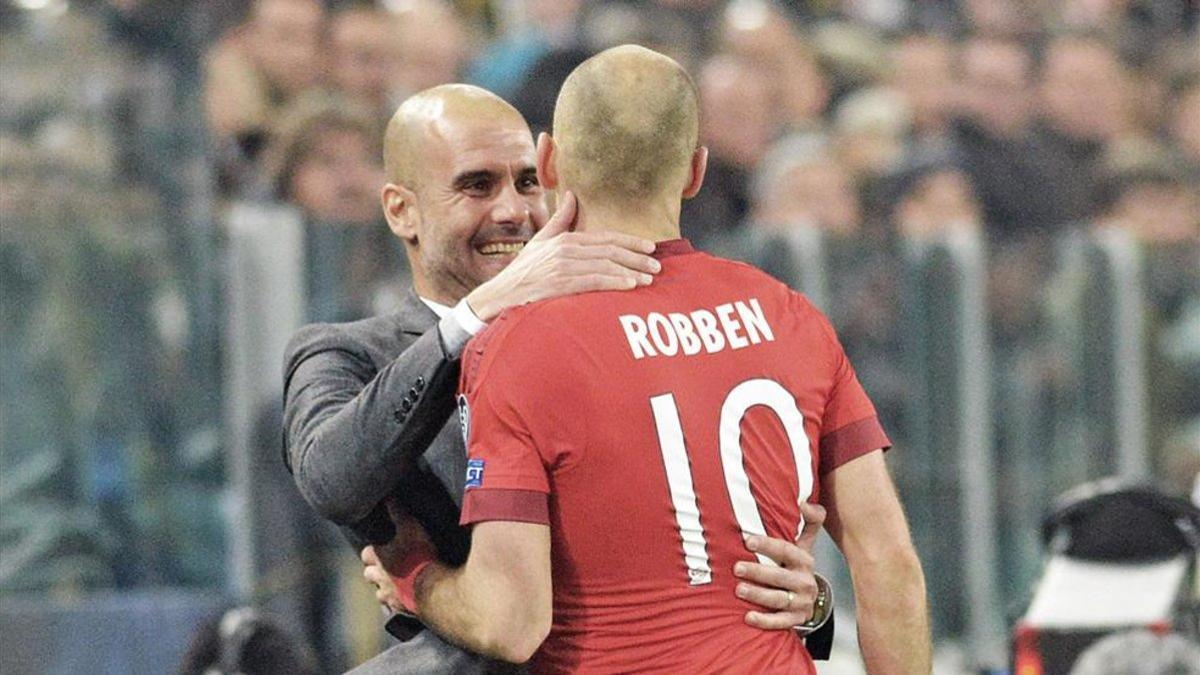 La polivalencia que le concedió Guardiola en el Bayern fue lo que más le gustó a Robben del técnico catalán