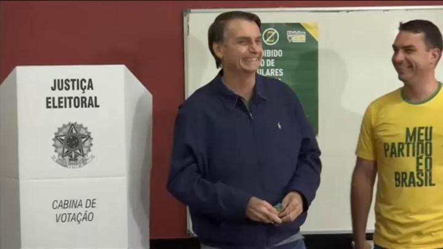 Jair Bolsonaro anima a votar