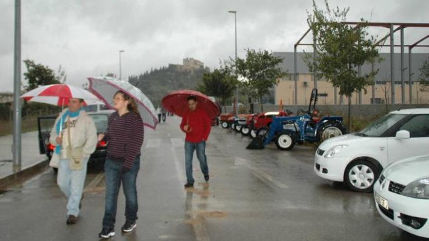 Algunos atrevidos desafiaron al mal tiempo ayer en Artà.