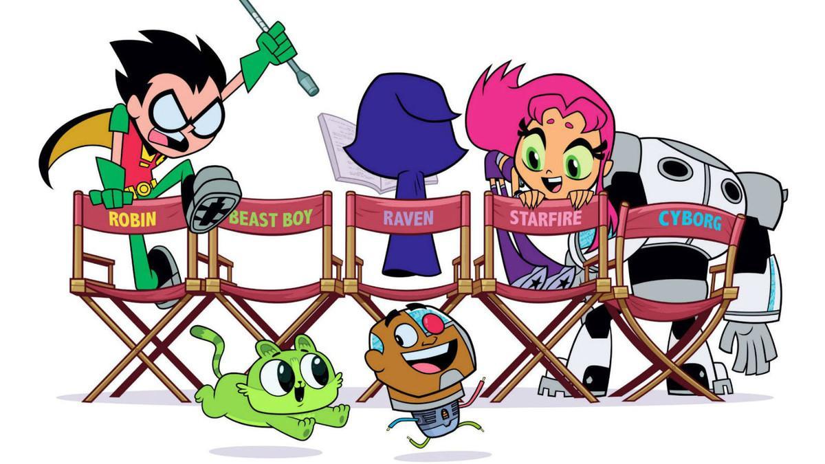 Imagen promocional de 'Teen Titans GO!'