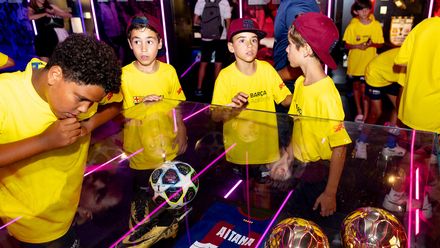 Las mejores imágenes de la primera semana del Campus Barça Academy