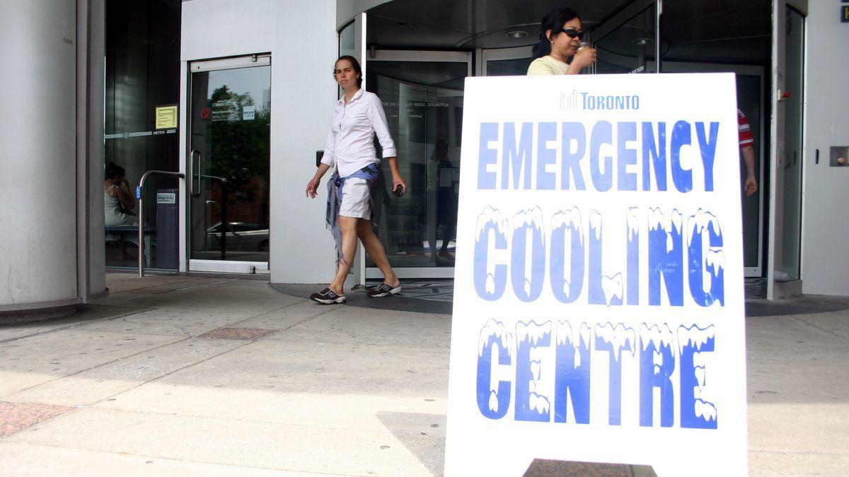 Un centro de refrigeración en Canadá para proteger a la población de la ola de calor.