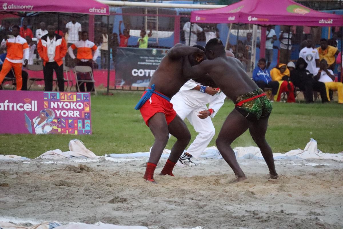 LUCHA MASCULINA GAMBIA