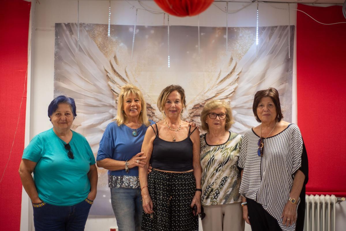 Miembros  de la junta directiva de la tercera edad a barcala