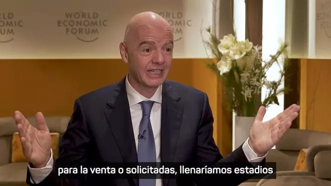 Infantino: "Hemos recibido 500 millones de solicitudes de entradas para el Mundial"