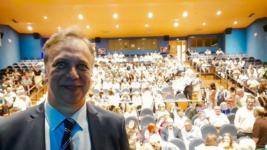 Rafael Abril Manso, magistrado pregonero de las fiestas de San Pedro: "La Felguera tiene un presente y un futuro esperanzador"