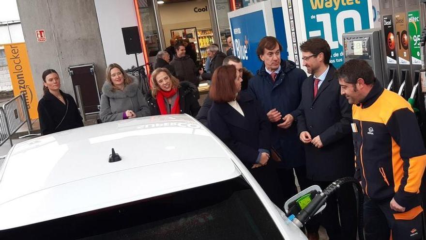 Abre en Avilés el quinto punto de Asturias para repostaje de vehículos propulsados a gas