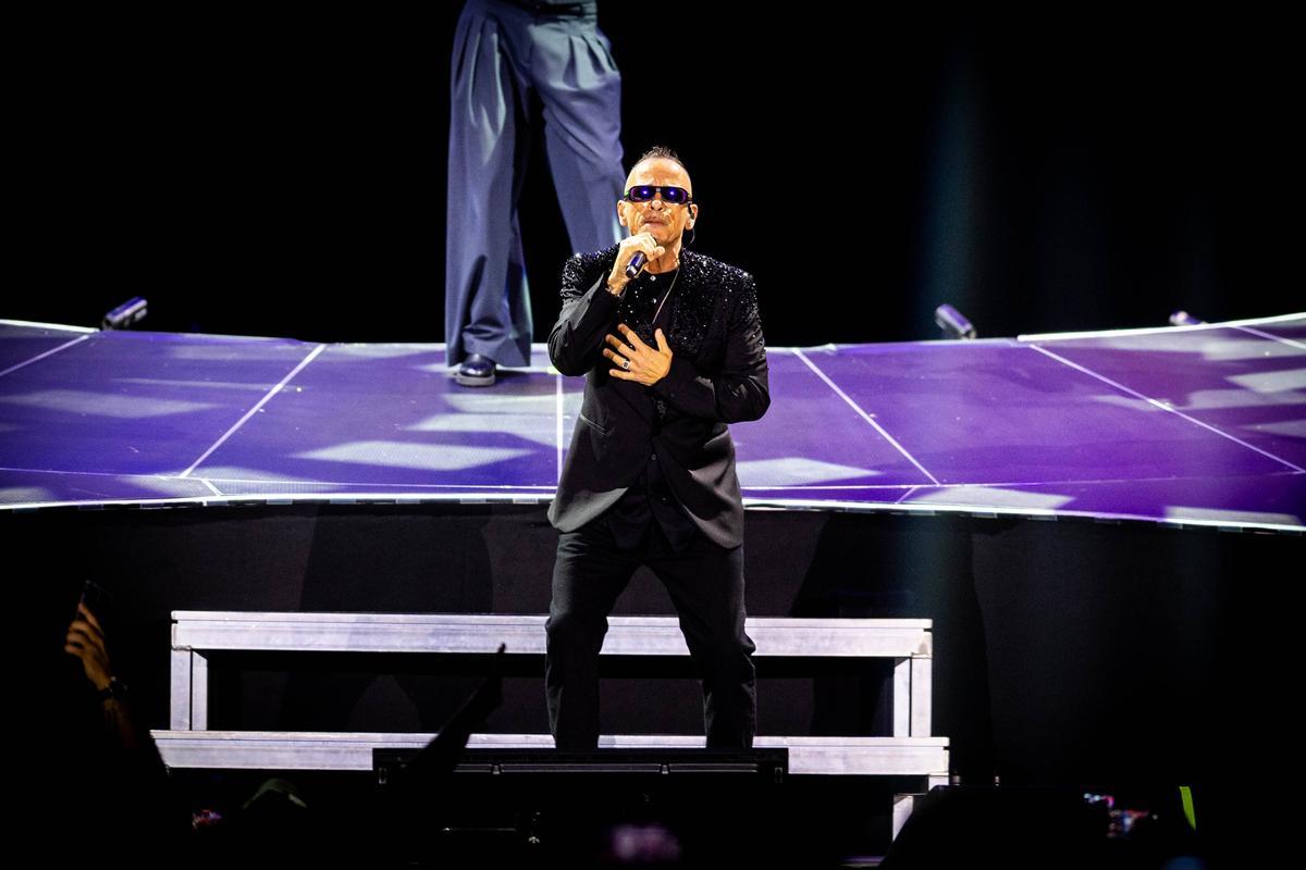 Eros Ramazzotti en el Palau Sant Jordi.