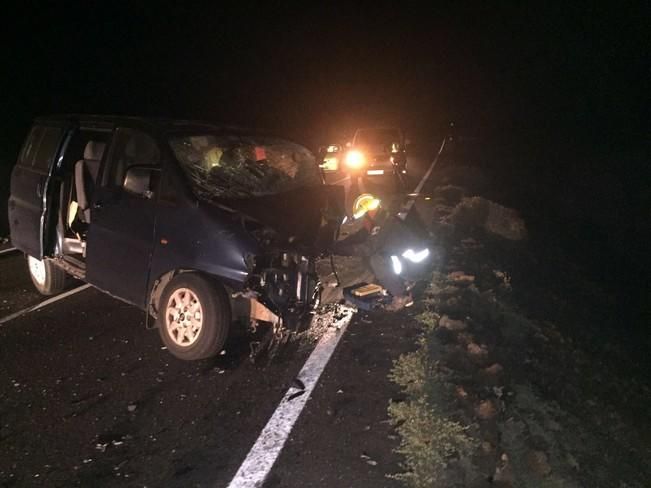 La colisión de dos vehículos deja un muerto en el norte de Lanzarote