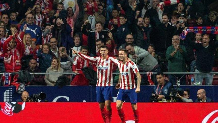 El Atlético se redime con una sólida victoria ante su afición