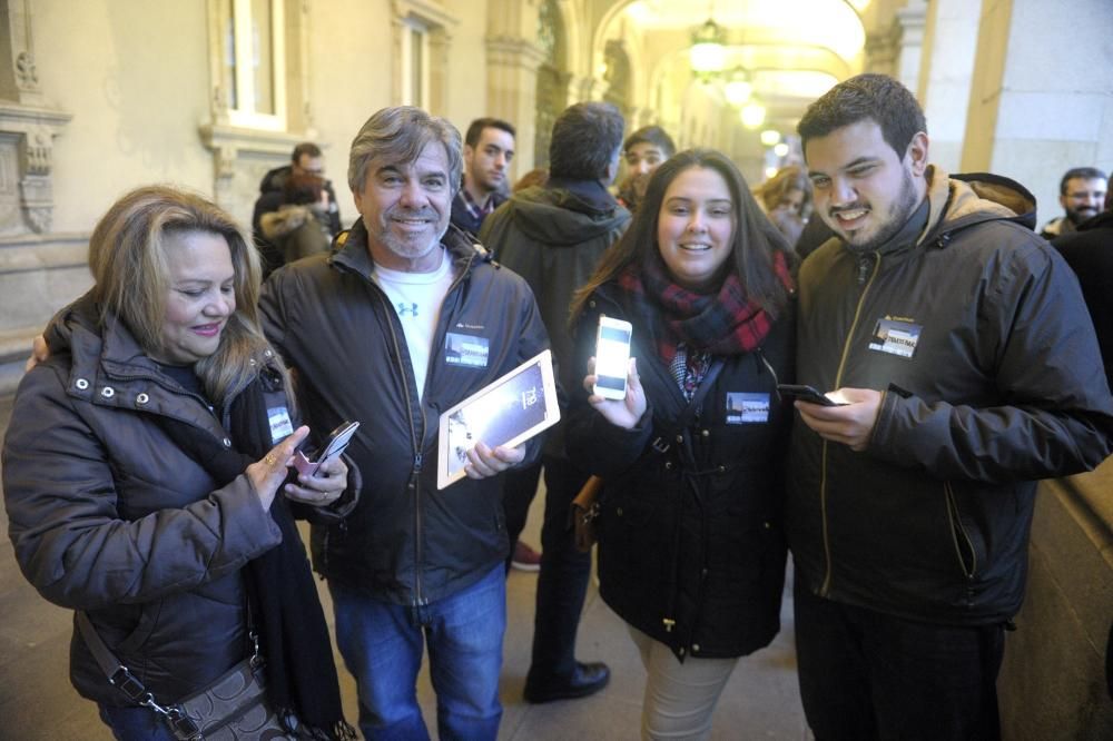 30 tuiteros en el primer #quedadacoruna