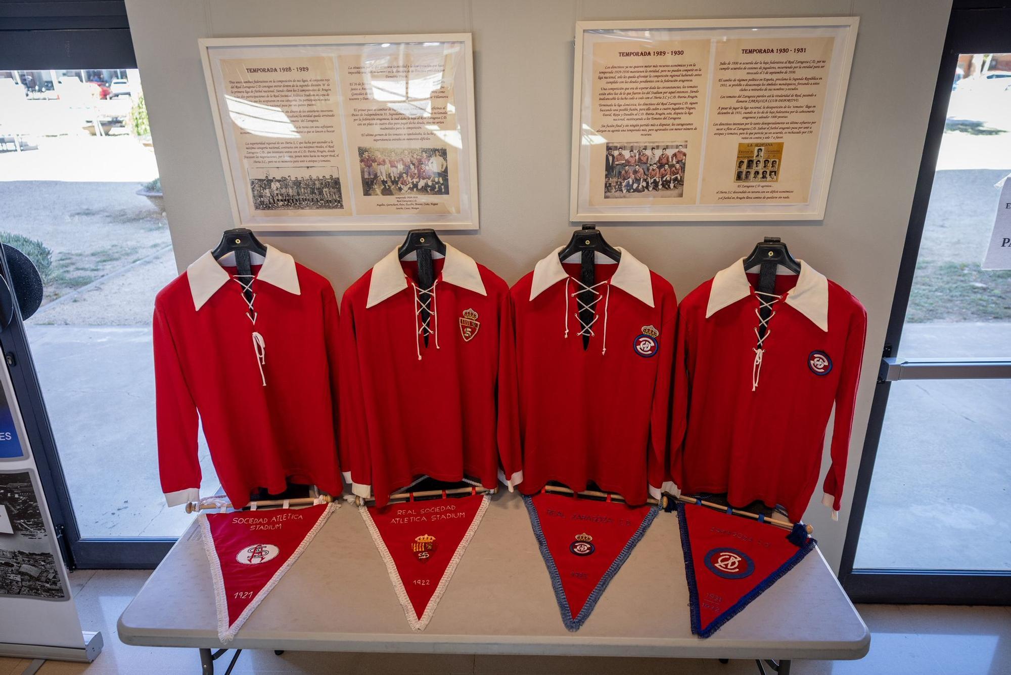 Exposición Centenario del Real Zaragoza Tomate