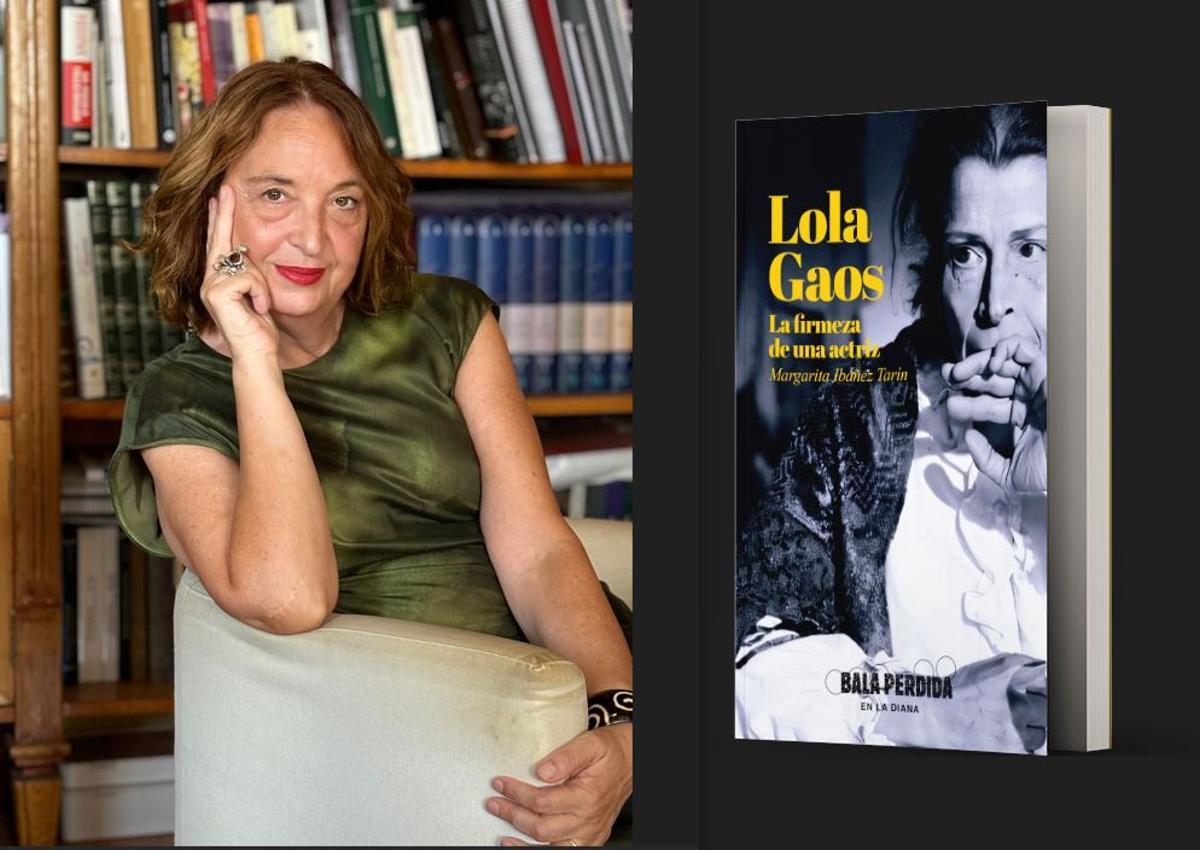 La autora del libro de Lola Gaos  Margarita Ibáñez Tarín