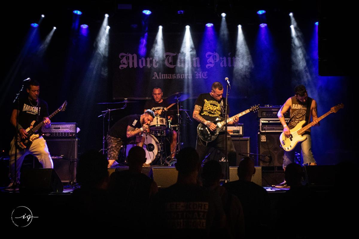 More Than Pain, la banda de Almassora, llevará su música hasta Bélgica.