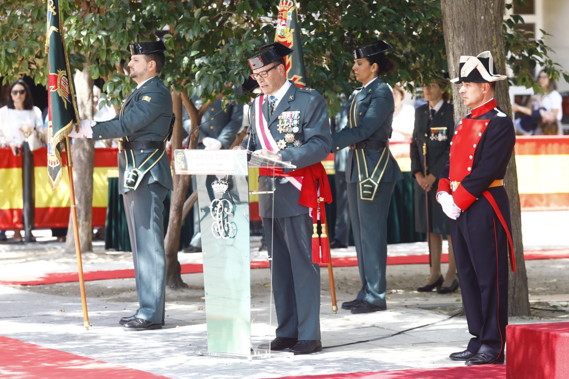 En imágenes | La Guardia Civil celebra sus 179 años con un homenaje a sus fallecidos