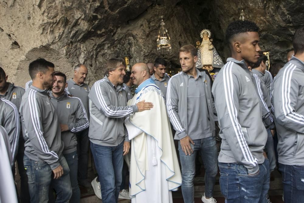 La visita del Oviedo a Covadonga