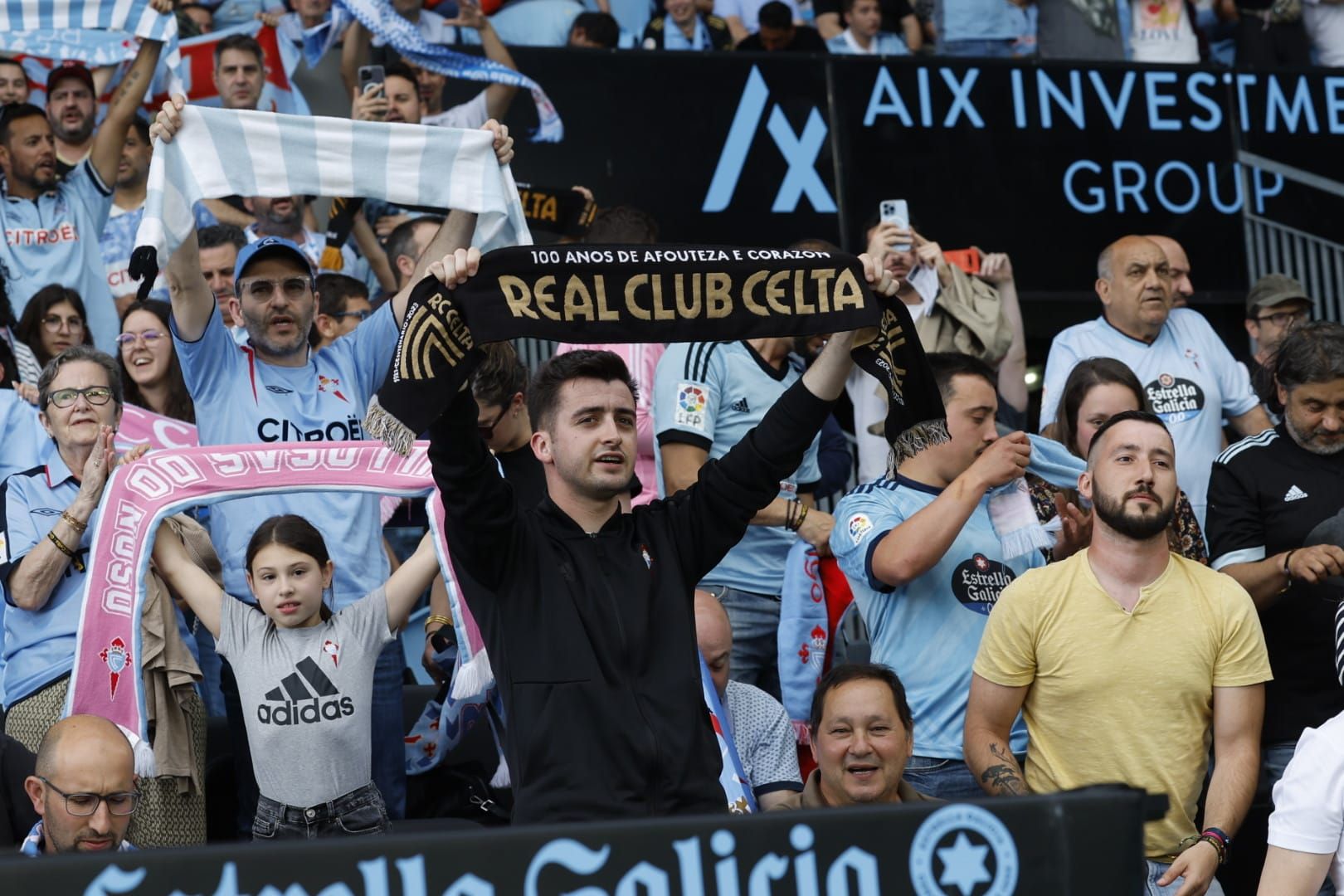 El Celta-Girona, en imágenes