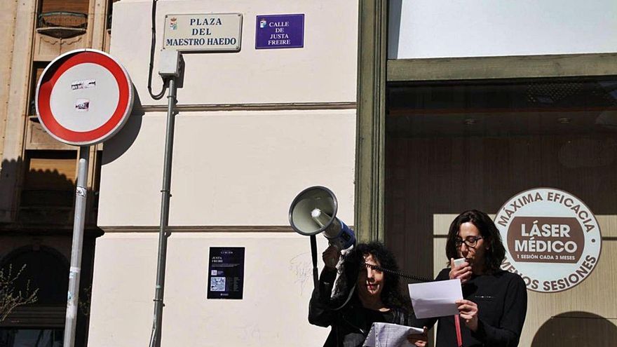 Zamora le dedicará un espacio a Justa Freire si Madrid no recupera su calle