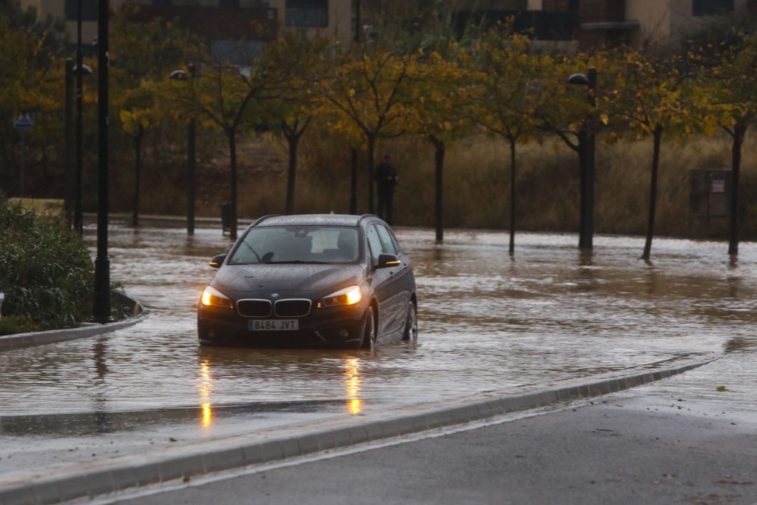 La ciudad de València, con muchas zonas inundadas