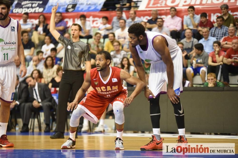 Baloncesto: UCAM Murcia - Unicaja Málaga