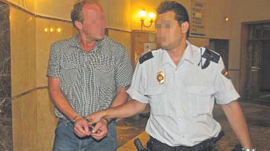 Sven M., hombre de confianza de Meisel, detenido en 2007.