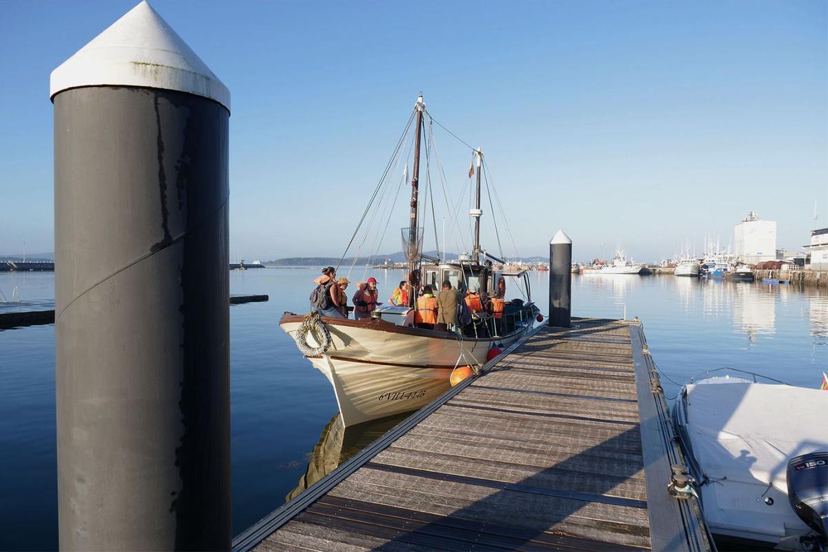 El barco pesquero "Chasula", convertido en aula flotante de naturaleza.