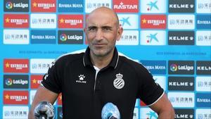 Abelardo Fernández, técnico del Espanyol.