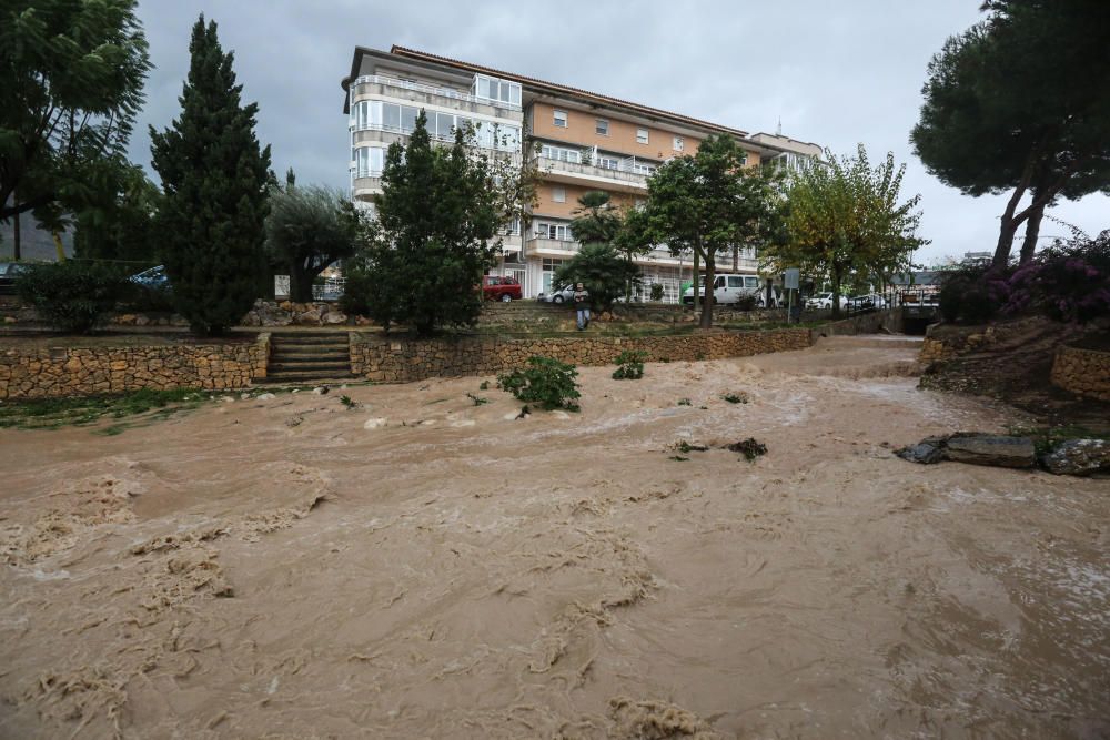 Fuentes del Algar y Callosa tras las lluvias