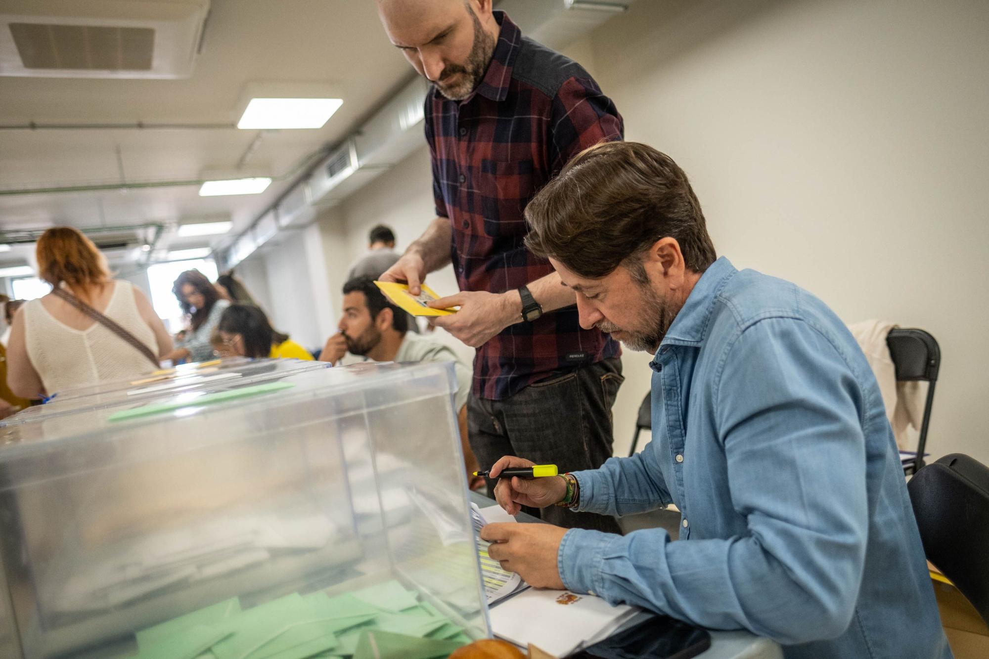 Jornada electora en Santa Cruz de Tenerife