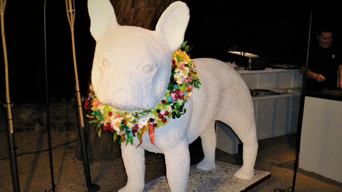 El bulldog francés, el 'bulli', creado por el pastelero Christian Escribà.