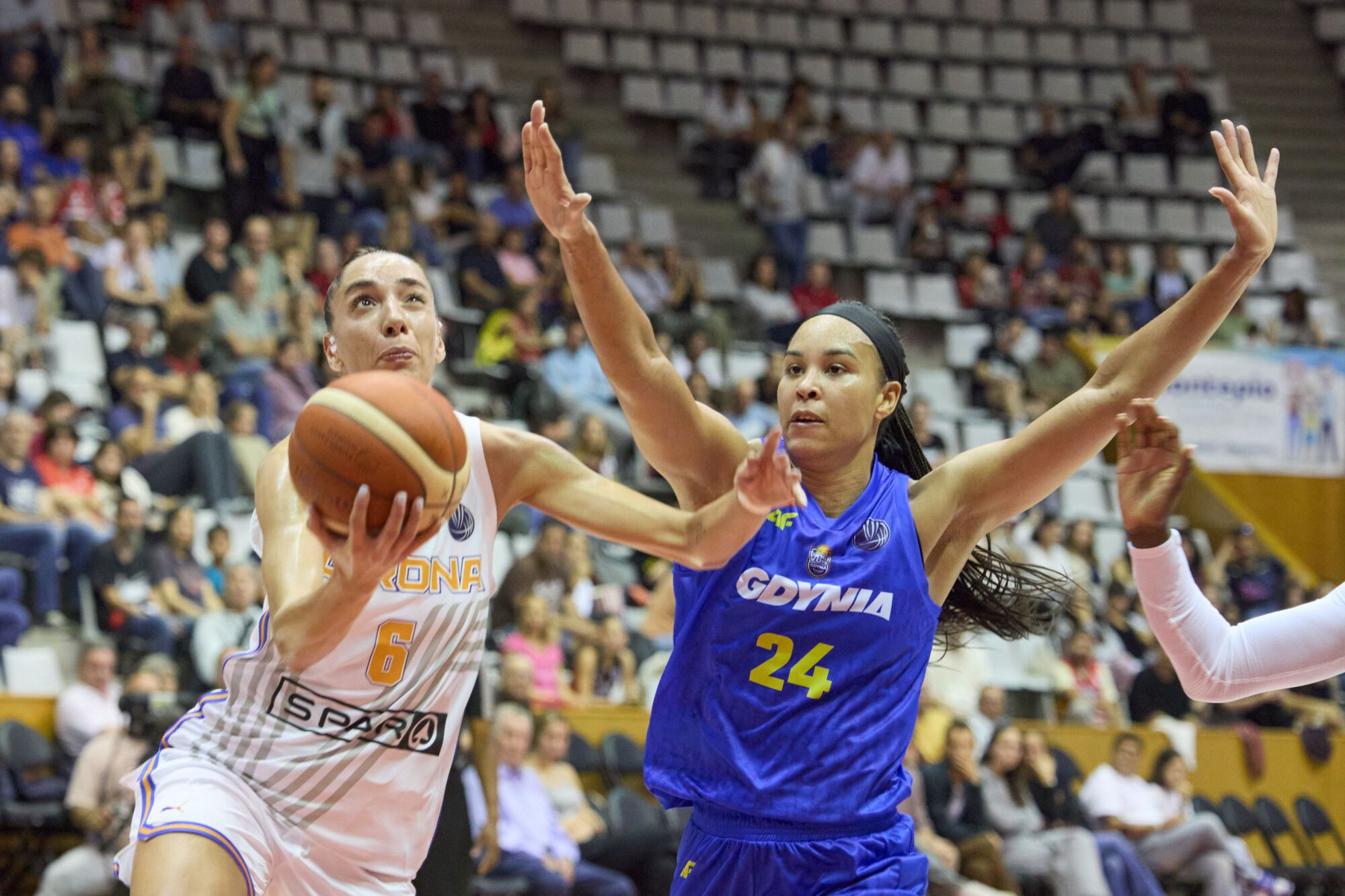 Partit d´ Eurolliga Spar Girona-Gdynia a Fontajau