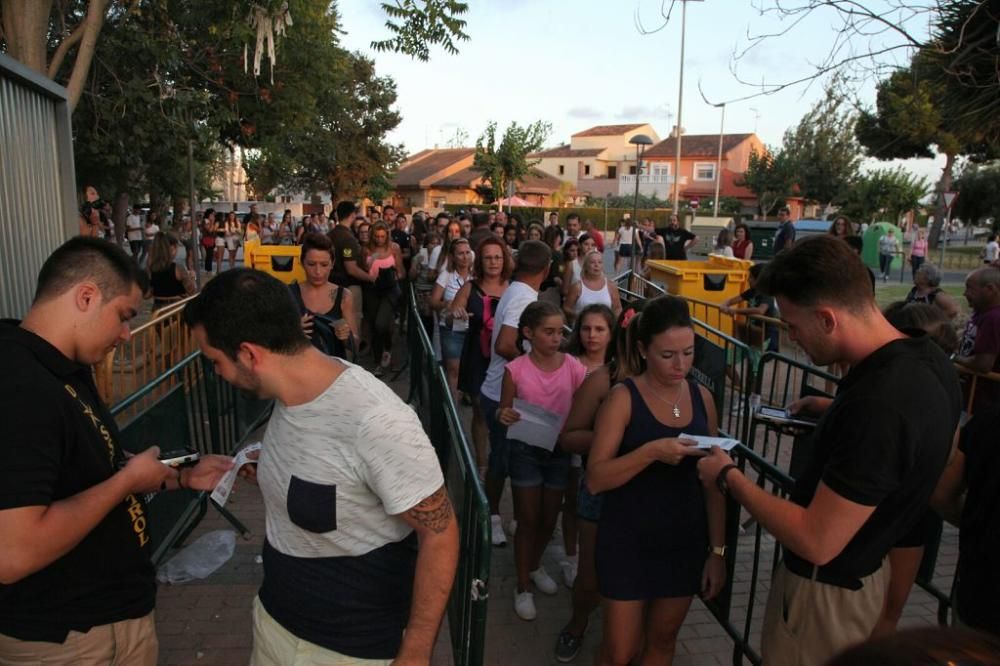 Concierto de Malú en Los Alcázares