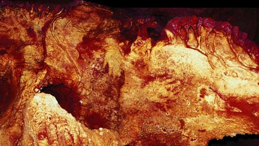 Un descubrimiento demuestra que los neandertales pintaban en sus cuevas