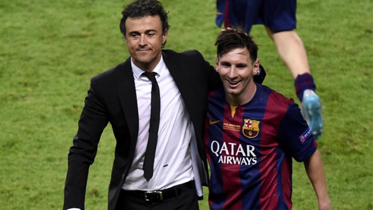 Messi votó a Luis Enrique y demostró que hay buena sintonía entre ambos