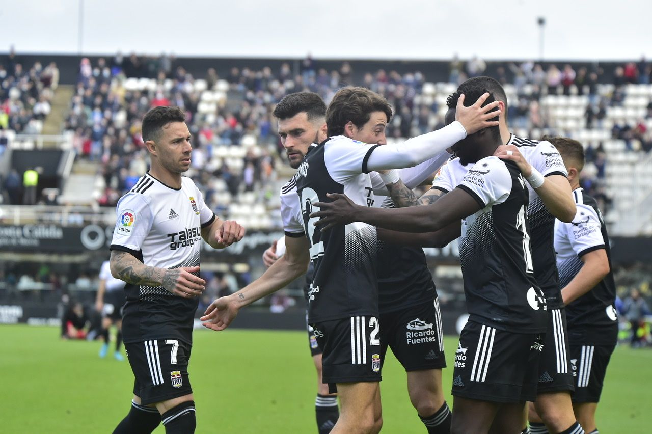 Así ha sido el partido del FC Cartagena contra el Zaragoza