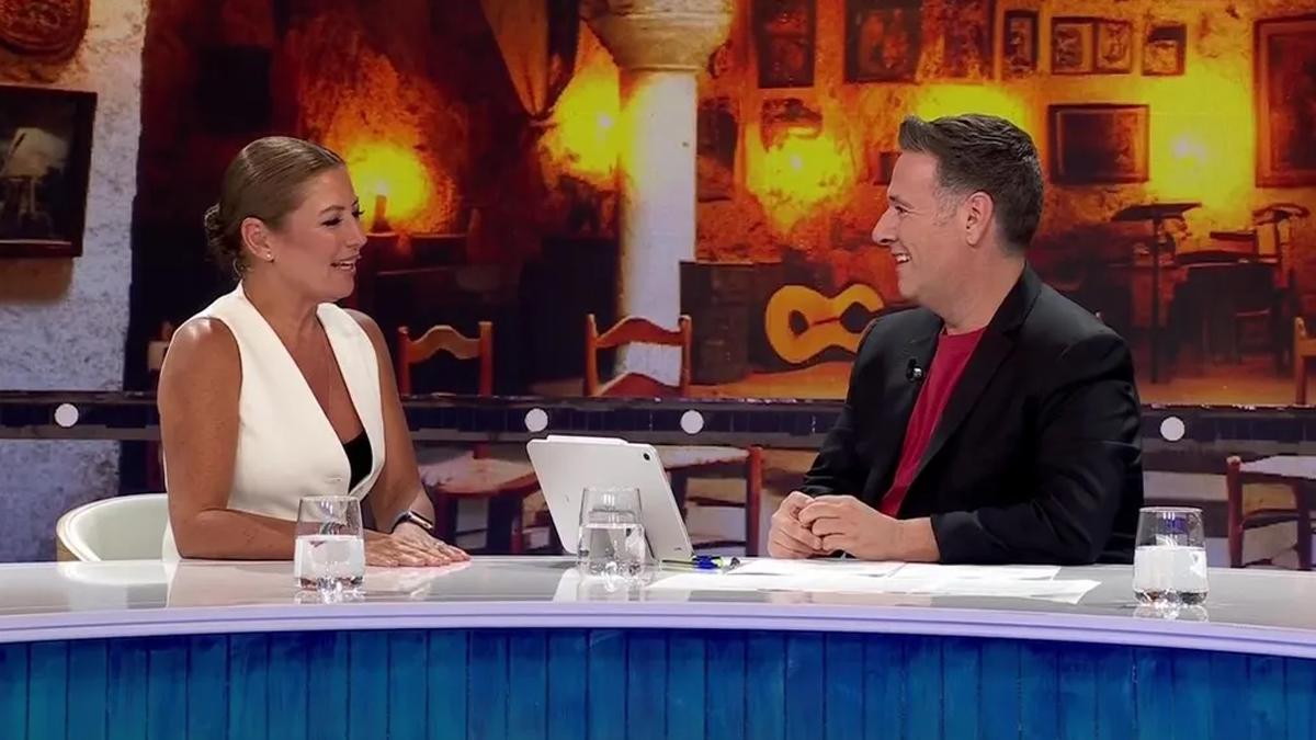 Sara Baras y Carlos Latre en 'Babylon Show'.