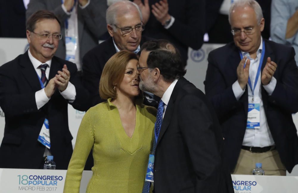 Rajoy clausura el XVIII Congreso Nacional del PP