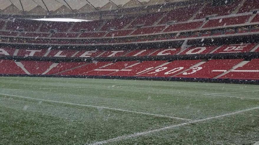 Nieva en el Metropolitano: «La previsión es jugar»