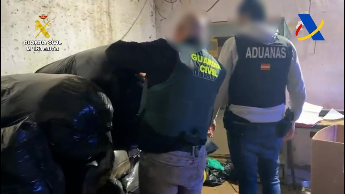 Operación Olivense-Tavasco de la Guardia Civil en Sevilla