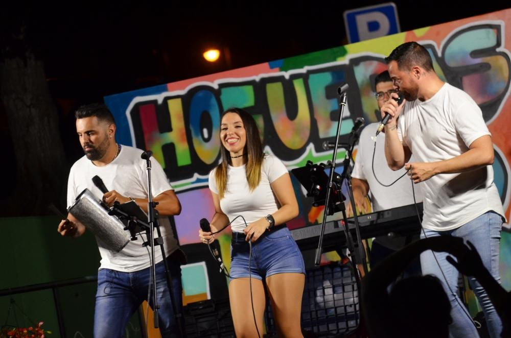 Tabaiba celebró anoche su VIII Baile de Magos