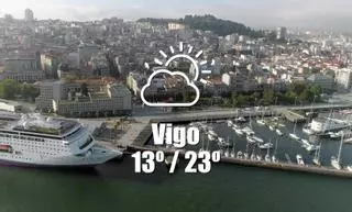 El tiempo en Vigo: previsión meteorológica para hoy, sábado 20 de abril